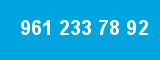 961 233 78 92 961 233 78 92